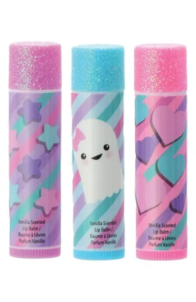 Iscream Kids'  Feeling Boo-tiful Lip Balm Trio In Multi