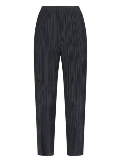 Issey Miyake Pleats Please  Monthly Colors Febraury Pants Clothing In Black