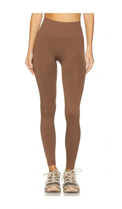 Ivl Collective Seamless Legging In Brown