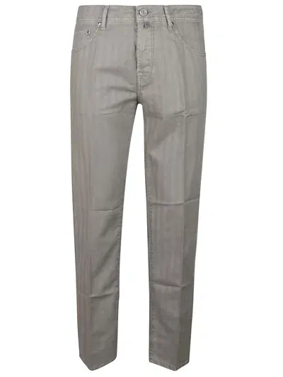 Jacob Cohen 5 Pockets Jeans Slim Carrot Scott In Grey