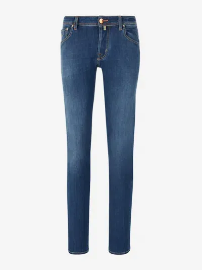 Jacob Cohen Nick Slim Fit Jeans In Blue