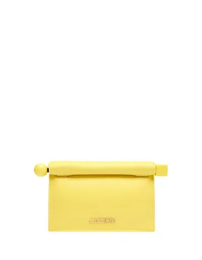 Jacquemus La Petite Pochette Shoulder Bag In Yellow