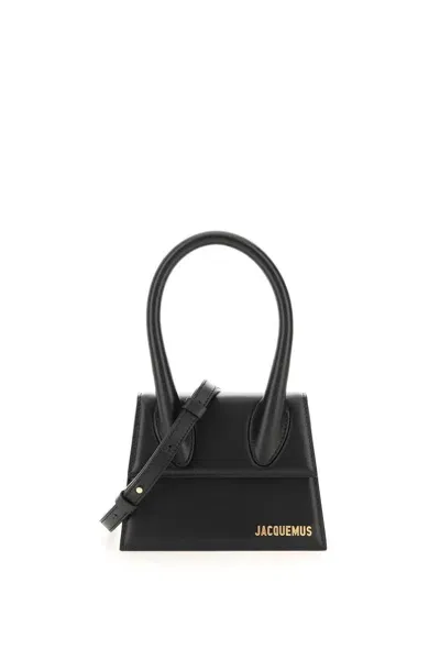 Jacquemus Le Chiquito Moyen Bag In 黑色的