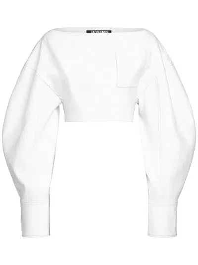 Jacquemus Le Haut Casaco In White