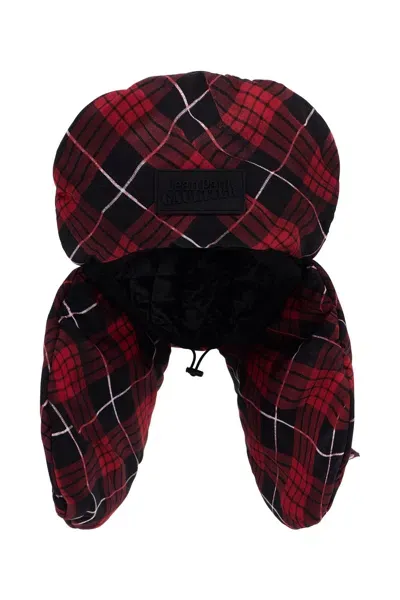 Jean Paul Gaultier "oversized Tartan In Red