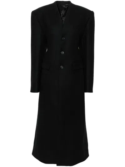 Jean Paul Gaultier The Corset Suit Coat In Black