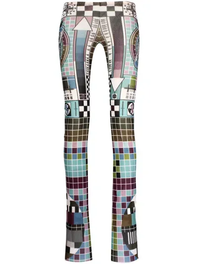 Jean Paul Gaultier Trousers In Multicolour