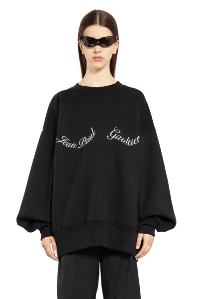 Jean Paul Gaultier Woman Black Sweatshirts