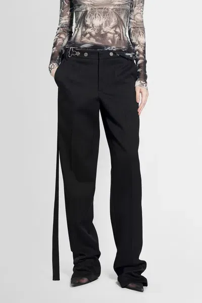 Jean Paul Gaultier Woman Black Trousers