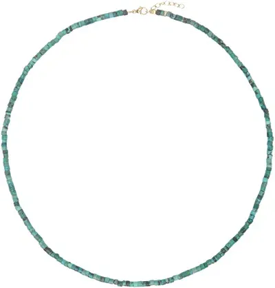 Jia Jia Blue Nevada Turquoise Heishi Necklace