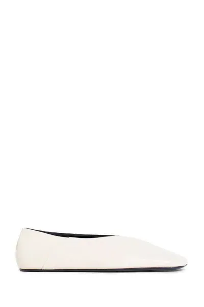 Jil Sander Ballerinas In Black&white