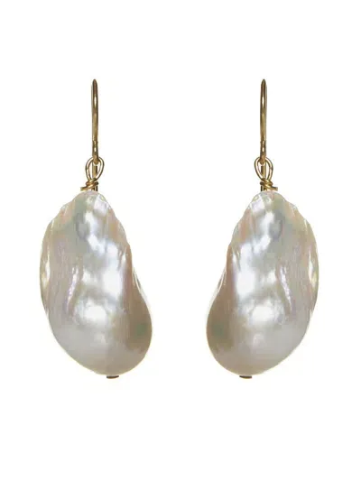 Jil Sander Bijoux In Gold/white