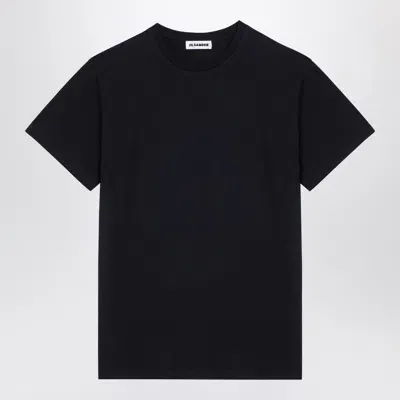 Jil Sander Crew-neck T-shirt In Blue