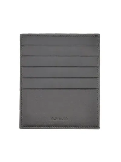 Jil Sander Card Holder With Logo In Black