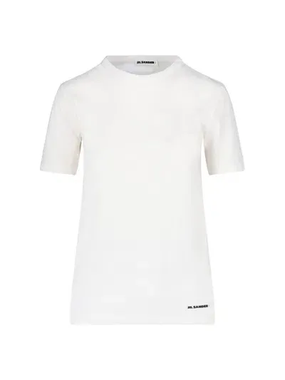 Jil Sander Classic T-shirt In White