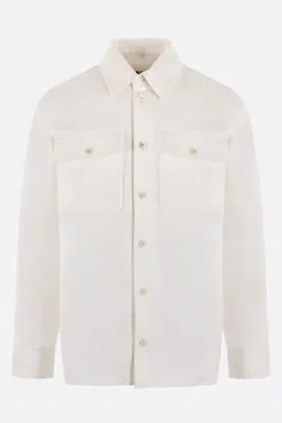 Jil Sander Coats In White