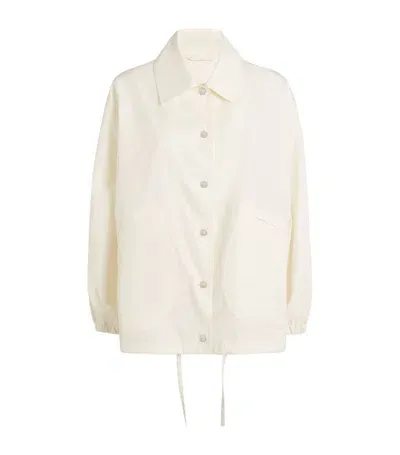 Jil Sander Cotton Blouson Jacket In 103