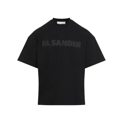 Jil Sander Cotton T-shirt In Black