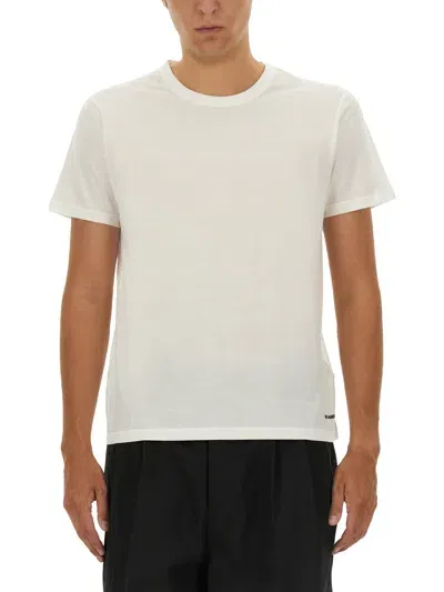 Jil Sander Cotton T-shirt In White