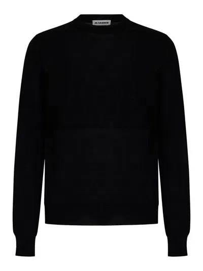 Jil Sander Crewneck In Black