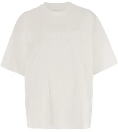 Jil Sander Crewneck Short Sleeved T In White