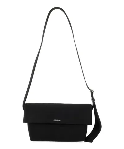 Jil Sander Crossbody Bag In Black