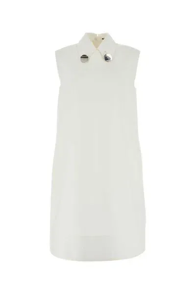 Jil Sander Dress In White