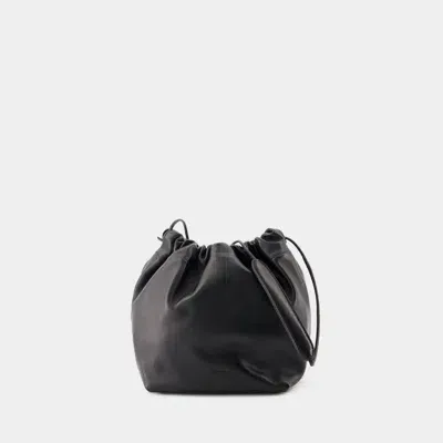 Jil Sander Dumpling Shoulder Bag In Black