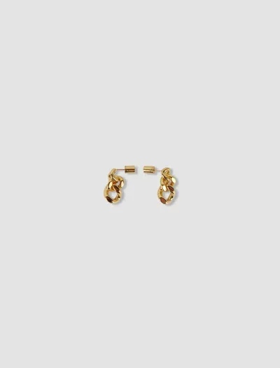 Jil Sander Dw5 Earrings In Gold