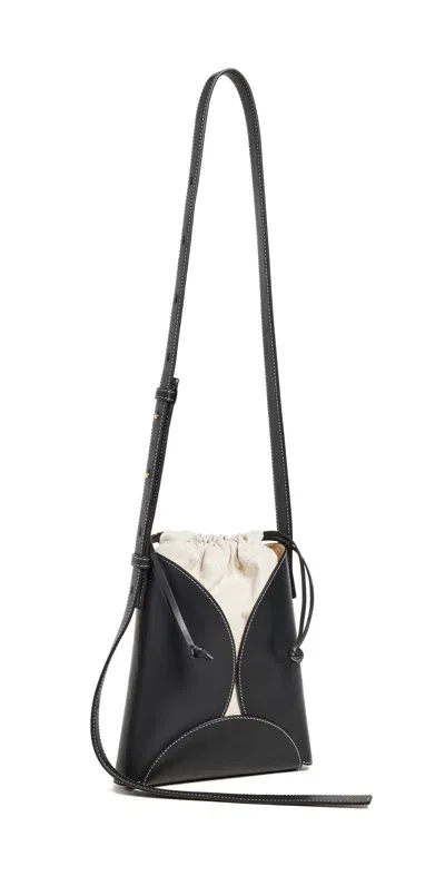 Jil Sander Ellipse Crossbody Bag Black