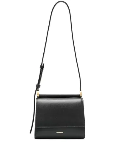 Jil Sander Ghost Mini Bag In Black