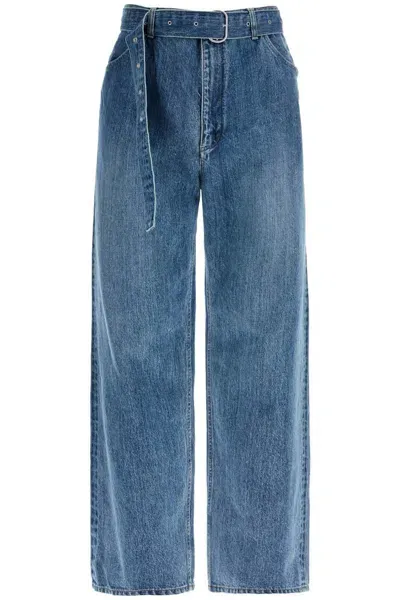 Jil Sander Jeans With Matching Belt Included In Blue