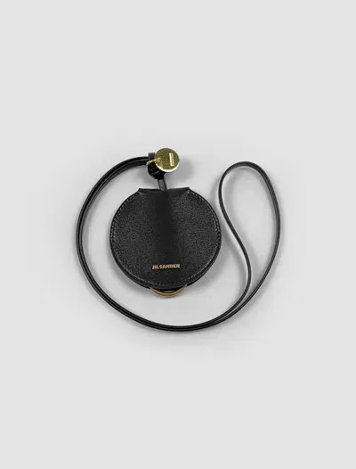 Jil Sander Keychain In Black