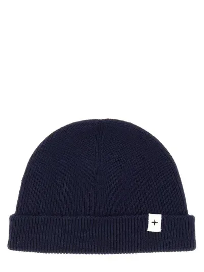 Jil Sander Knit Hat In Blue