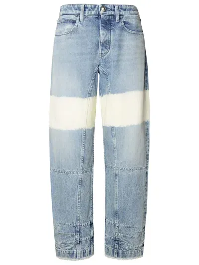 Jil Sander Light Blue Organic Cotton Jeans