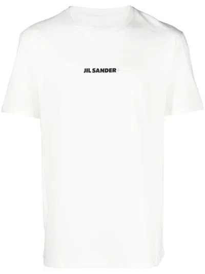 Jil Sander T-shirt With Logo In White