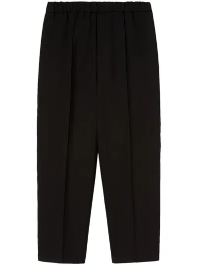 Jil Sander Black Tapered Pants