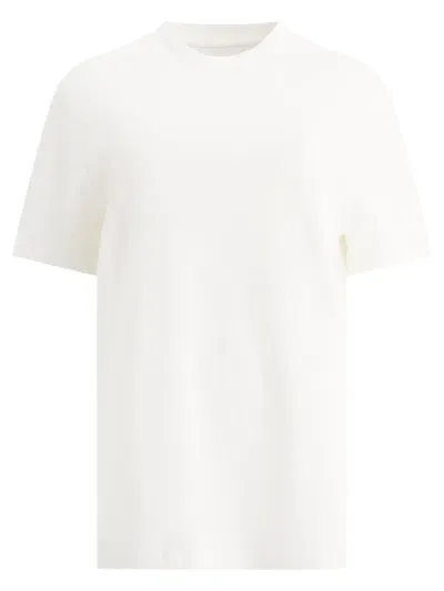 Jil Sander Logo-print T-shirt T-shirts In White