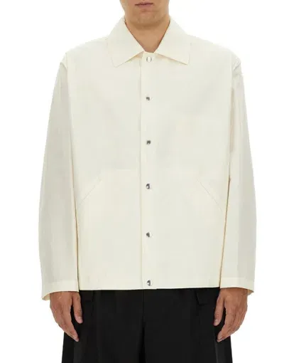 Jil Sander White Lightweight Jacket