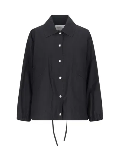 Jil Sander Jacket In Black