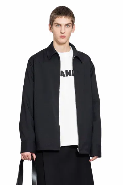 Jil Sander Man Black Jackets