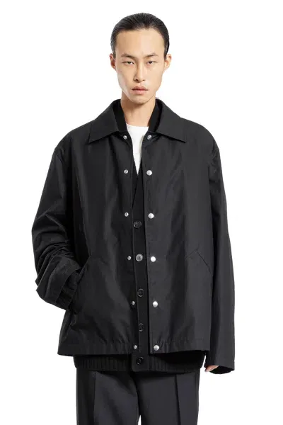 Jil Sander Man Black Jackets