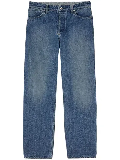 Jil Sander Mid-rise Straight-leg Jeans In Blue