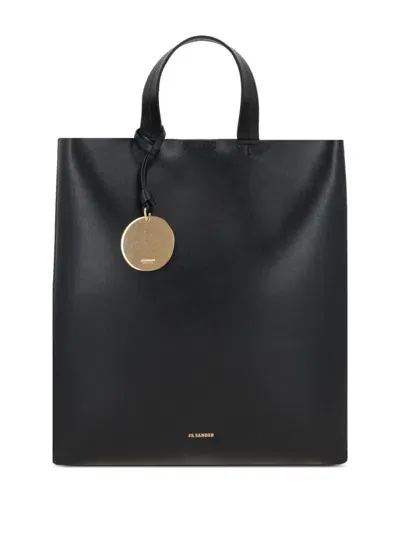 Jil Sander Bond Tote Mini In Black