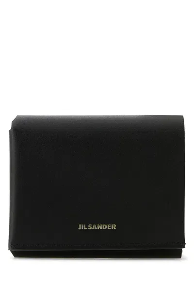 Jil Sander Origami Wallet-tu Nd  Male In Black