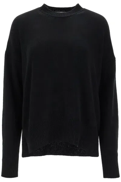 Jil Sander Oversized Cashmere Sweater In Black