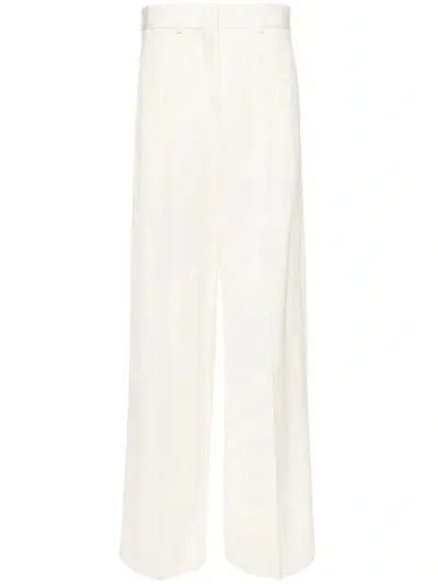 Jil Sander Pants In White