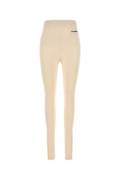 Jil Sander Leggings-32t Nd  Female In White