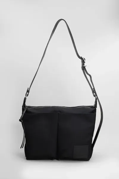 Jil Sander Pilot Shoulder Bag In Black