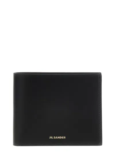 Jil Sander Pocket Wallets, Card Holders In Black